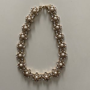 Banana Republic Necklace with crystals and pearls